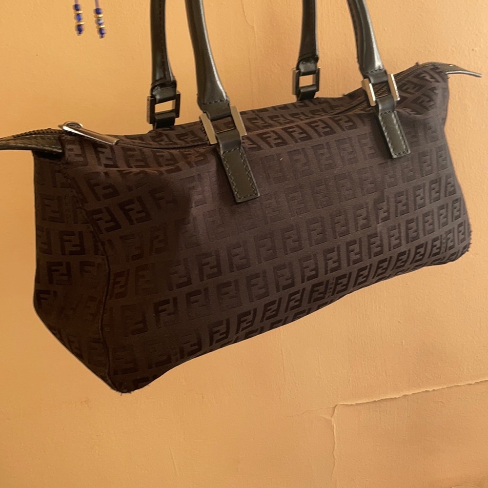 Authentic Fendi zucca FF handbag